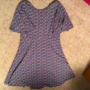 LC Lauren Conrad Babydoll Floral Dress